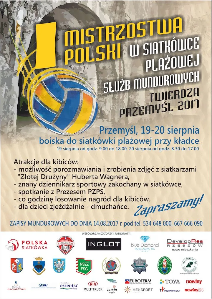 Mistrzostwa Polski Służb Mundurowych w Siatkówce Plażowej