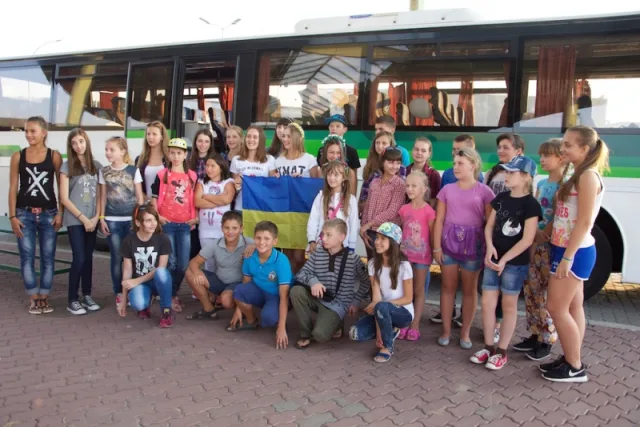 Dzieci z rodzin ukraińskich pograniczników rozpoczęły pobyt w Polsce