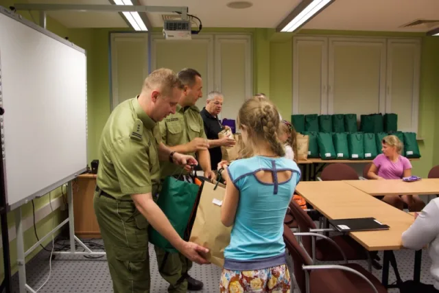Dzieci z rodzin ukraińskich pograniczników rozpoczęły pobyt w Polsce