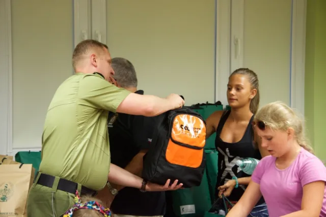 Dzieci z rodzin ukraińskich pograniczników rozpoczęły pobyt w Polsce