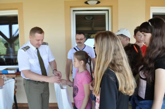Dzieci ukraińskich pograniczników zakończyły pobyt na terenie Podkarpacia