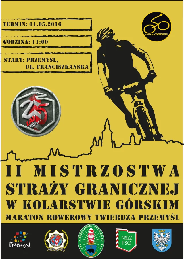 II Mistrzostwa Straży Granicznej w Kolarstwie Górskim