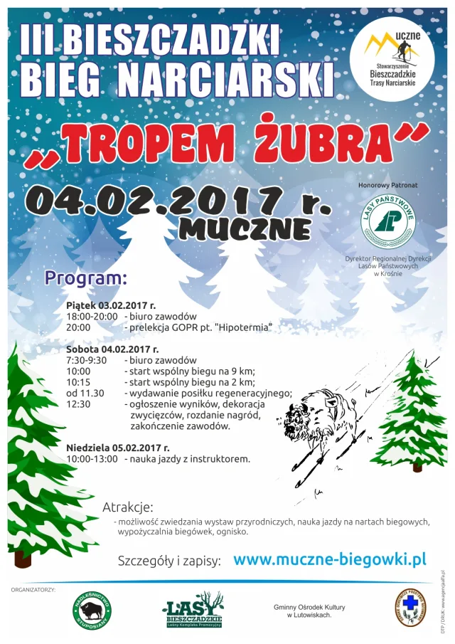 III Bieszczadzki Bieg Narciarski „Tropem Żubra”