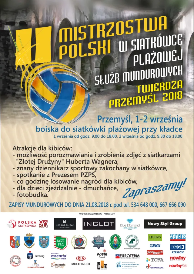 II Mistrzostwa Polski w Siatkówce Plażowej Służb Mundurowych