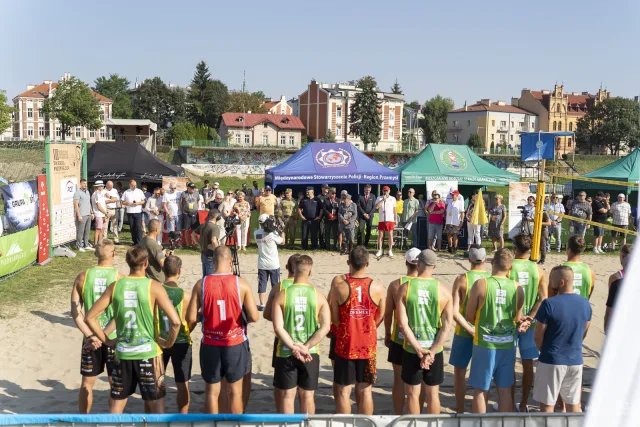 ZAKOŃCZENIE VIII MISTRZOSTW POLSKI SŁUŻB MUNDUROWYCH W SIATKÓWCE PLAŻOWEJ